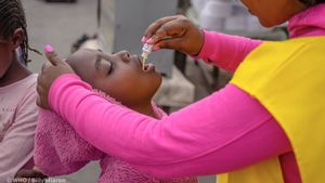 Polio Vaccination Continues, It's The Turn Of South Gaza Children To Receive Vaccines In The Middle Of War