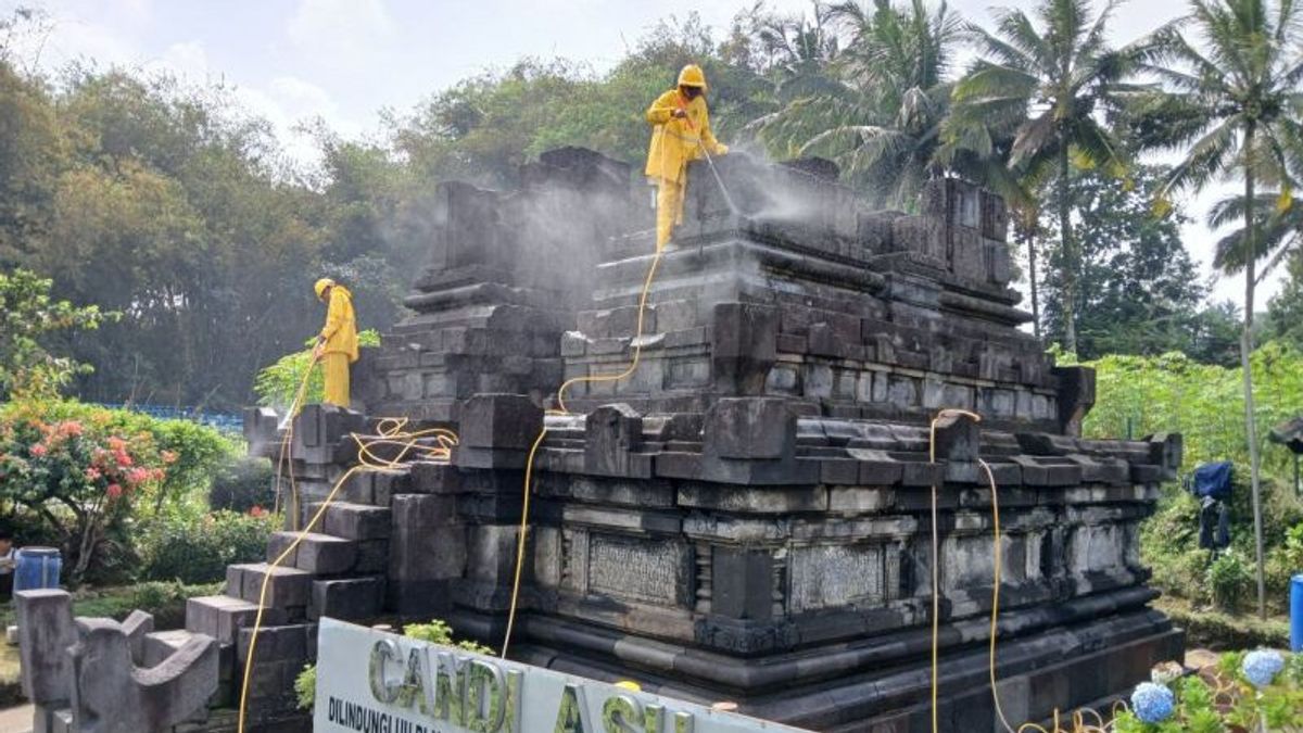 Asu Magelang Temple Is Conserved, Center For Preservation: Micro Organisms Can Cause Damage To The Stone Consumer