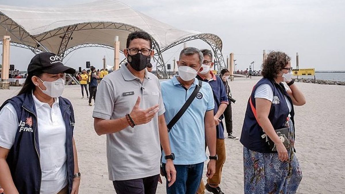 Sandiaga Uno Doesn't Go Home During Eid, Chooses To Take Care Of Tourist Attractions In Jakarta