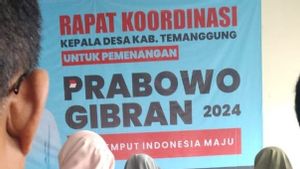 Prabowo - Gibran Diduga Kerahkan Kepala Desa di Temanggung, Timnas AMIN Ingatkan Sanksi Penjara Satu Tahun