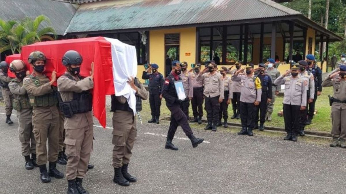 2 Members Of South Kalimantan Mobile Brigade Died In Accident While Patrol In Imika