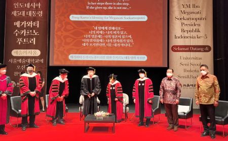 Berani Promosikan Seni-Budaya Jadi Alasan Seoul Institute of The Arts Beri Gelar Profesor Tertinggi ke Megawati