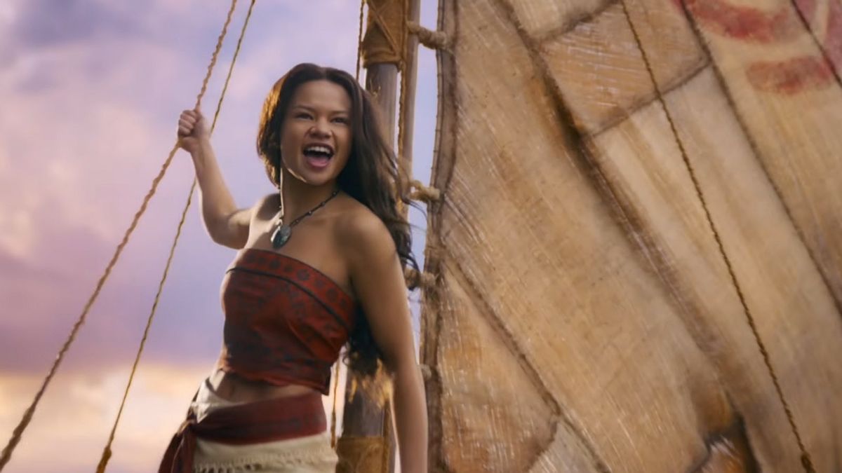 Catherine Laga'aia Makes Her First Appearance in the Live-Action <i>Moana</i> Teaser