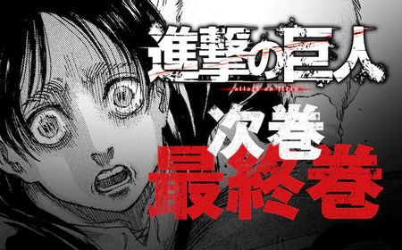 Manga Attack on Titan akan Berakhir April 2021