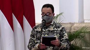 Di Hadapan Jokowi, Anies Klaim DKI Berhasil Keluar dari 10 Besar Kota Termacet di Dunia
