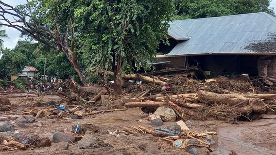 Patung Yesus, Maria Hingga Tabernakel Viral, Berdiri Utuh Meski Dihantam Banjir Bandang NTT