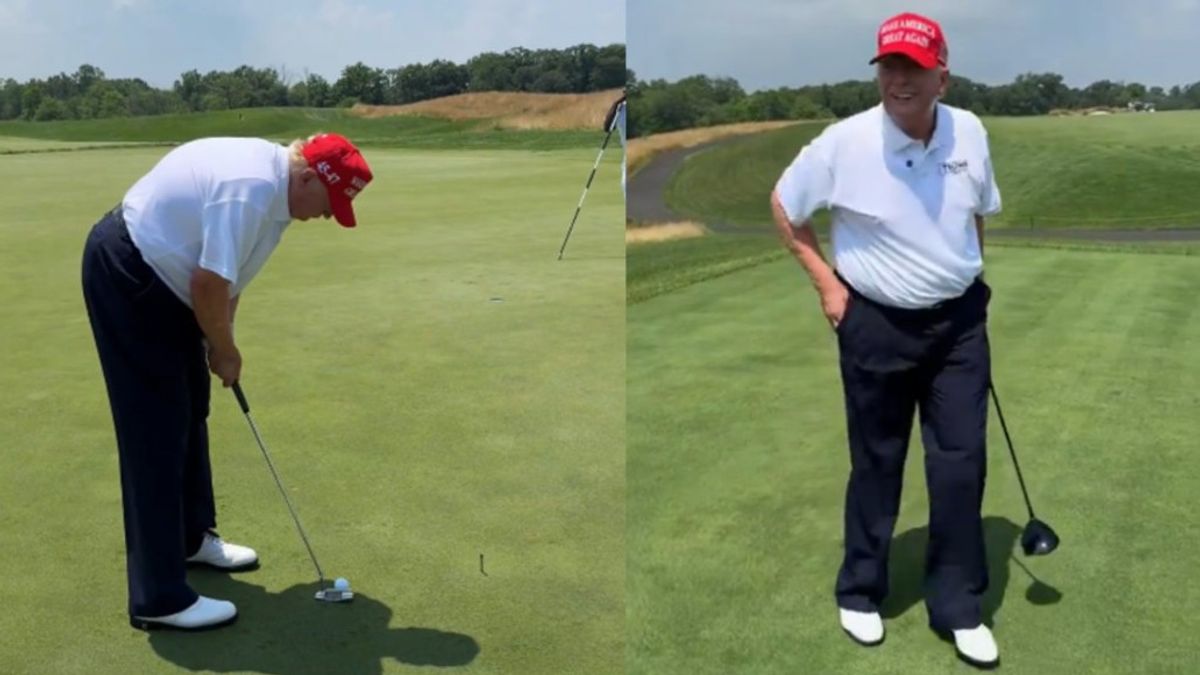 Culas Main Golf, Donald Trump Is Branded "Cheating Counterfeit"