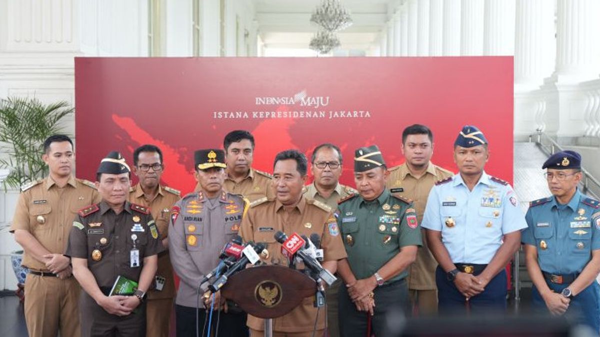 Le gouverneur de Sulawesi du Sud exprime son plan de développement à Jokowi