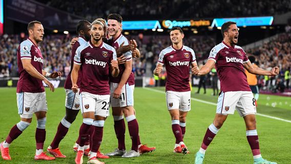 West Ham Vs Leicester 4-1: Pertama Kalinya <i>The Hammers</i> Duduki Puncak di Era Liga Premier