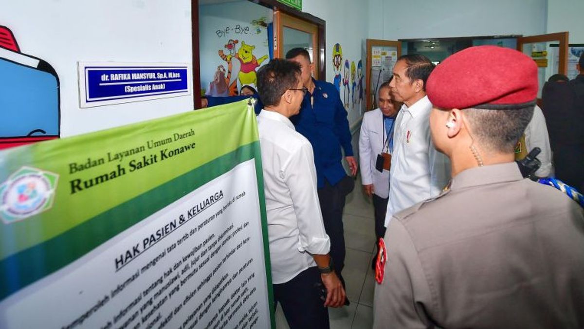 President Jokowi Review Konawe Hospital