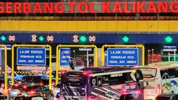 Jasa Marga a enregistré 28 000 véhicules de défaut de solde dans le GT Kalikangkung lors des vacances de Noël 2023