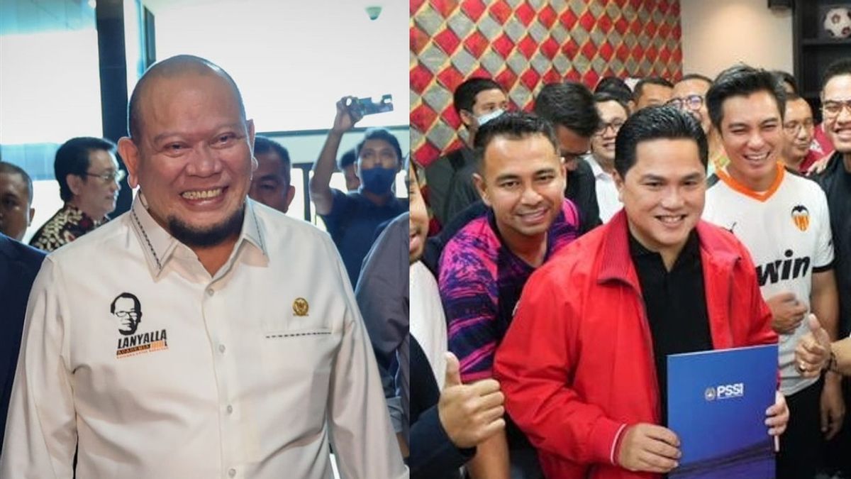 Ketok Palu! Erick Thohir dan LaNyalla Resmi Jadi Calon Tetap Ketua Umum PSSI