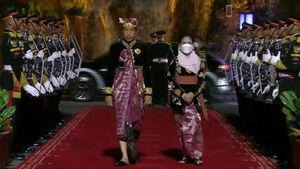 Jamuan Makan Malam G20, Jokowi-Iriana Kenakan Baju Adat Bali