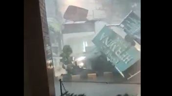 عاصفة في ديبوك، لوحات إعلانية من مستشفى هيرمينا تطير إلى الشوارع، والسكان هستيري