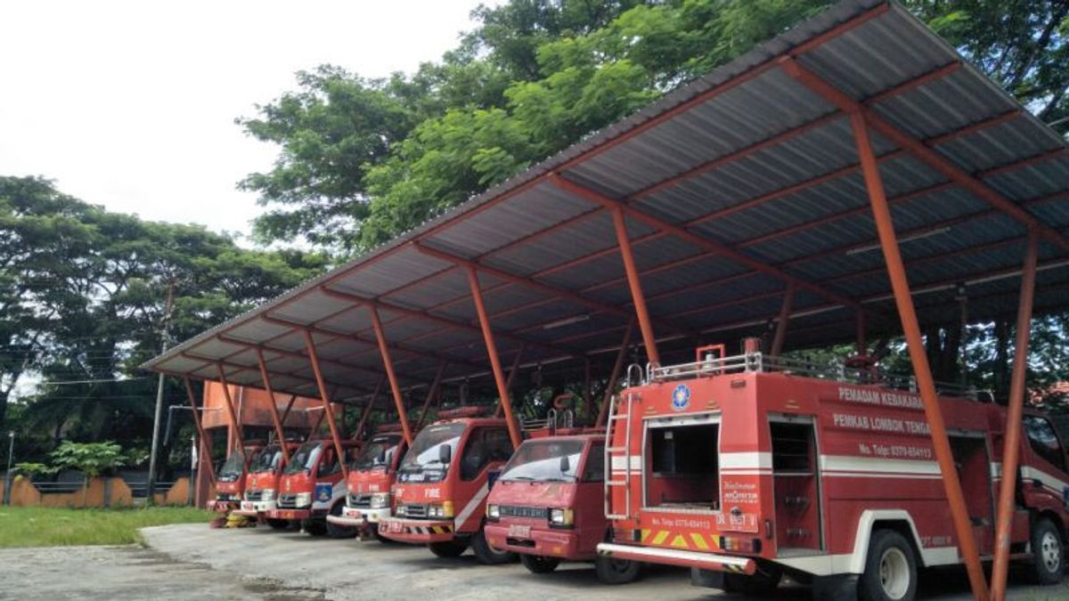 Central Lombok Regency Government Still Lacks Fire Cars, Currently Only 2 Units Operate