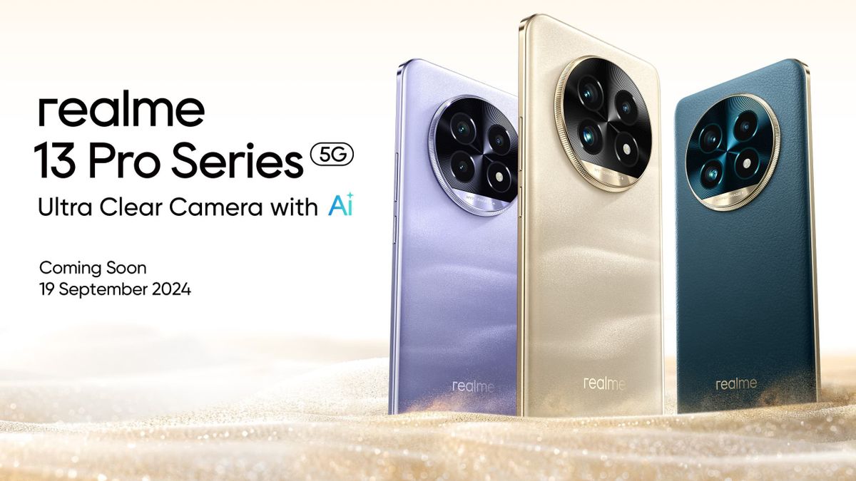 سيكون realme 13 Pro Series 5G متاحا في إندونيسيا في 19 سبتمبر