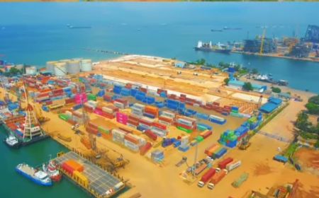 Jadi Green Port Pertama di RI, Progres Container Yard Pelabuhan Batu Ampar Capai 21,95 Persen