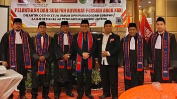 Inauguration Of 108 Persadi Central Java-DIY Advocates, Firm Message To Protect Profession Marwah