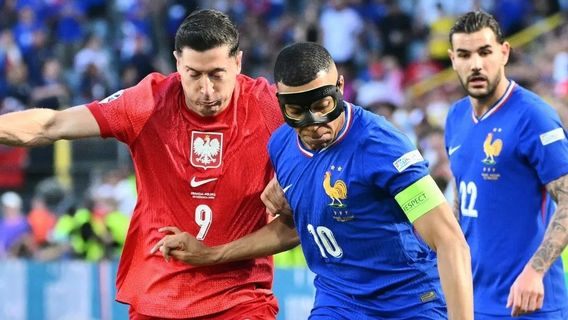 Euro 2024: Perancis vs Polandia Berakhir 1-1, Les Bleus Tetap Lolos ke Babak Gugur