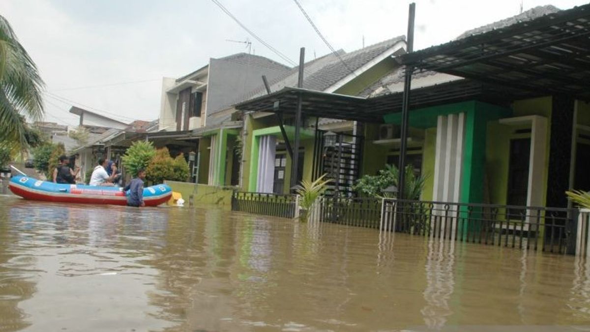 ボゴール摂政政府が3つのチビノン住宅団地の洪水に対処