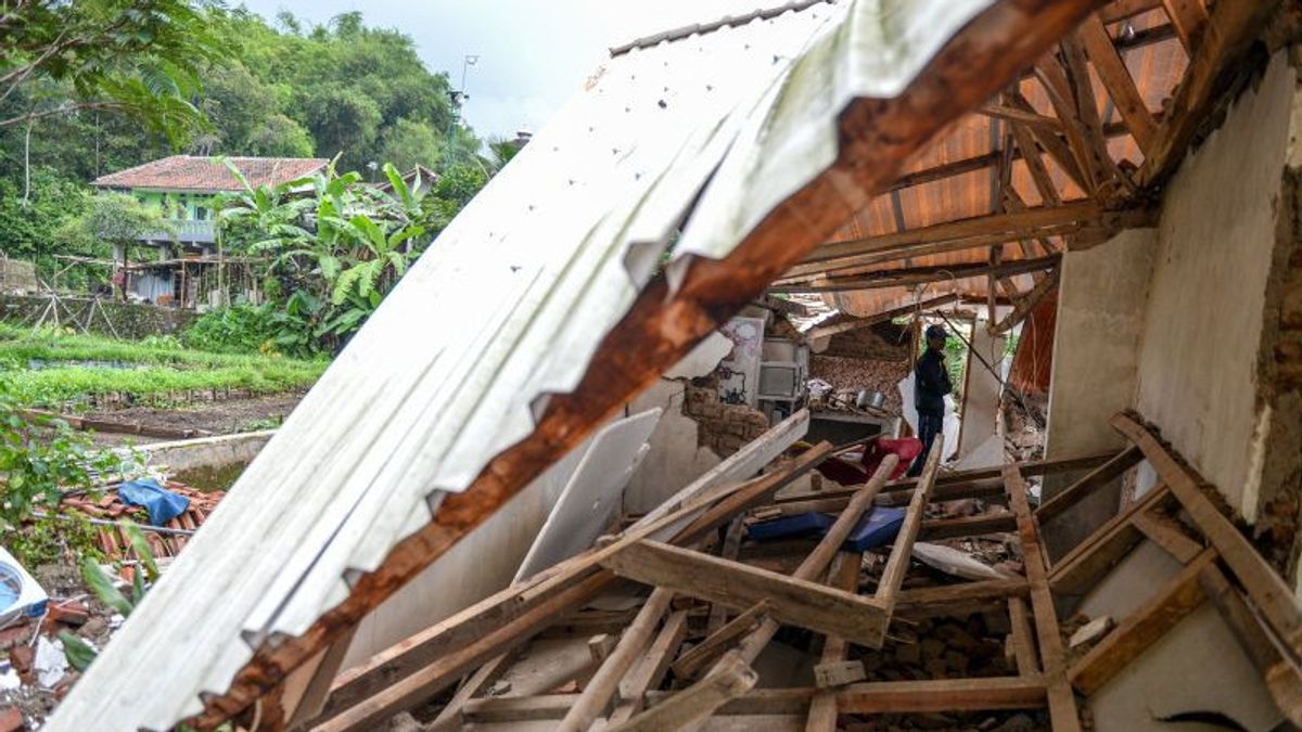 一千名M 4.8 Sumedang Rusak地震受害者房屋,西爪哇省省长Pj表示援助调整