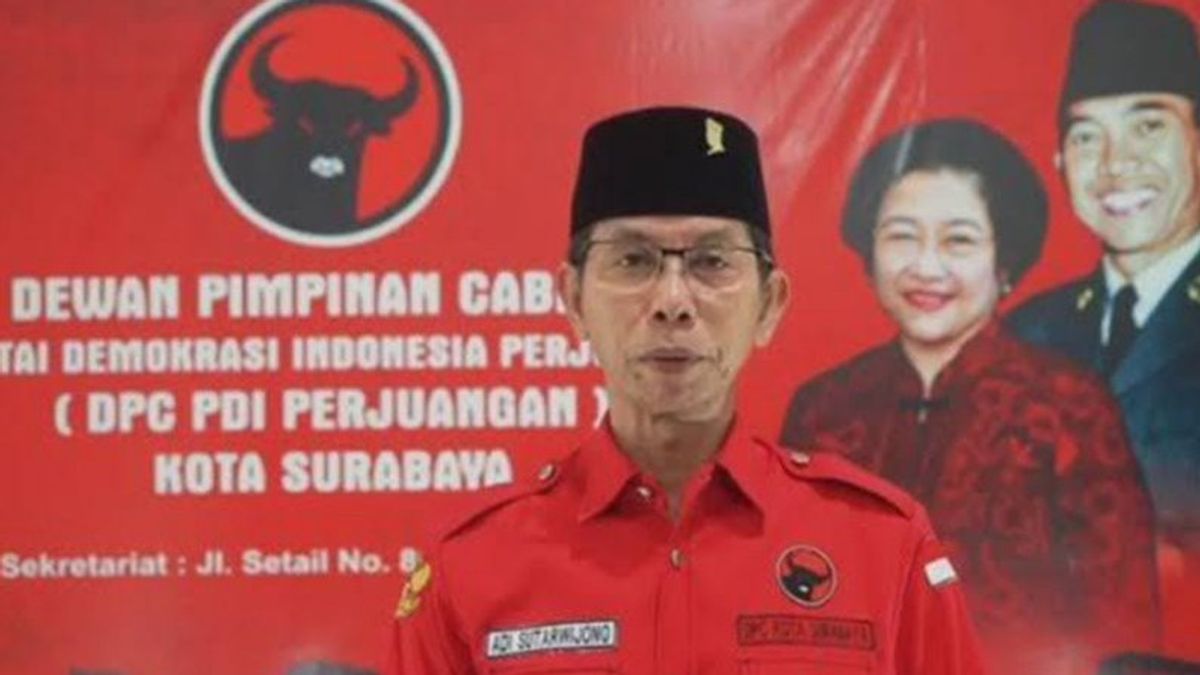 Chairman Of PDIP Surabaya Asked Cadres Not To Be Affected By Pilkada Survey Results