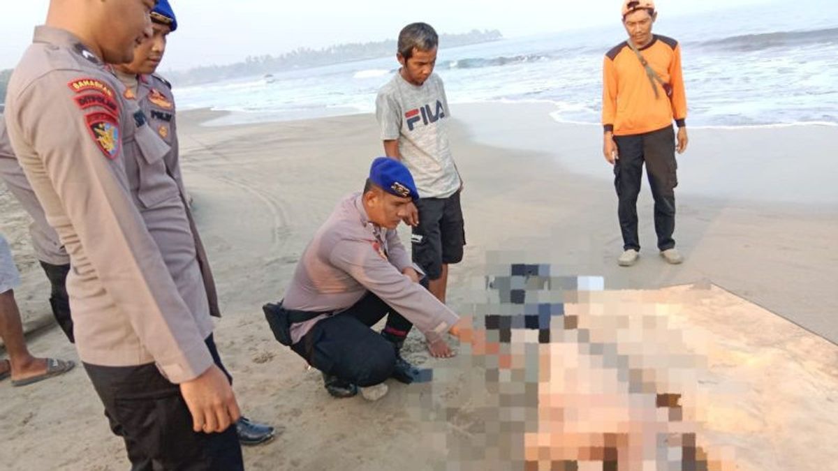 Evacuation Of Foreigners' Bodies On Anyer Beach, Police Find Bruises