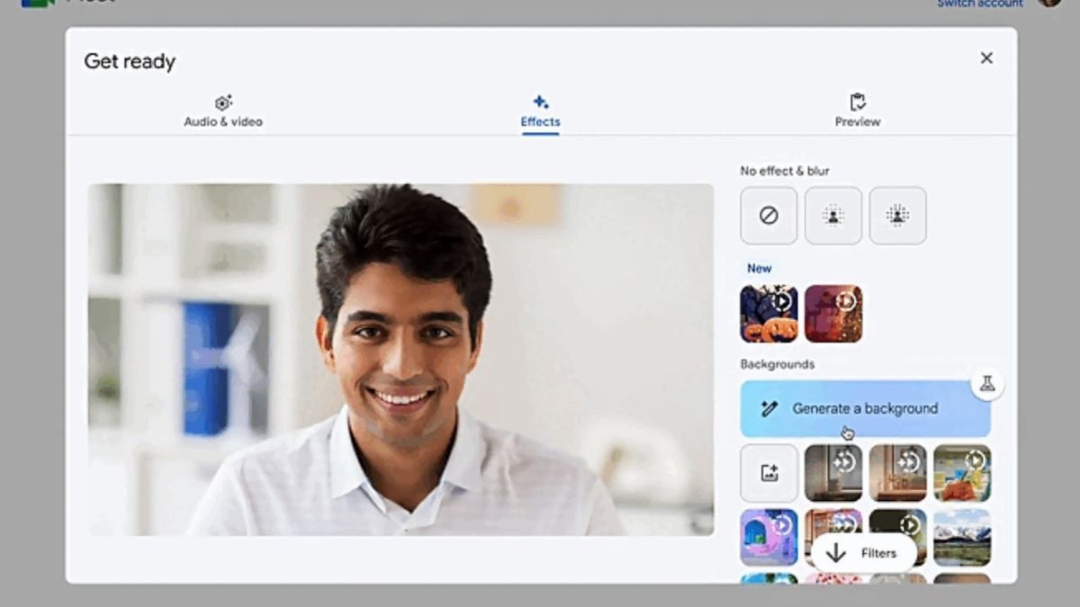 Gampang Banget! Begini Cara Ganti Background Google Meet di HP Android dan iPhone 