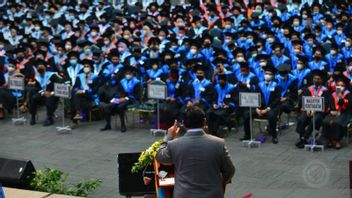 'Fighters Sometimes Fall, Sometimes Knockout But You Have To Stand Up Again,' Prabowo Subianto 'burns' The Spirit Of Pancasila Graduates