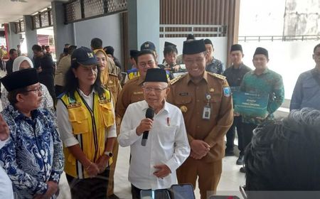 Diresmikan Wapres Ma'ruf, Pasar Toboali Babel yang Dulunya Kumuh jadi Termegah dan Modern di Babel