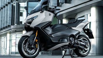 ヤマハTmax 560は新しい色のタッチを得る、ディスプレイはより薄くなります
