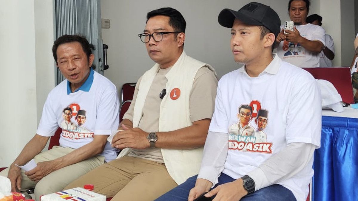 可选举性Disalip Pramono-Rano,Ridwan Kamil:想要好人或更少,一直工作到最后