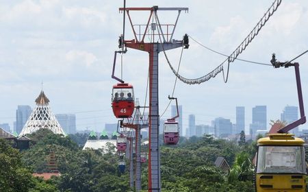 TMII Gratiskan Pengunjung Bernama Agus Naik Kereta Gantung Saat HUT RI 17 Agustus