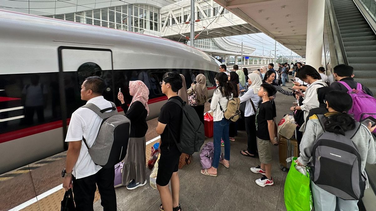 Passengers Who Break Through 21,500 People At The Peak Of The 2024 Eid Holiday