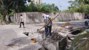 Diduga Gegera Piutang Rusak Drainase di Pekanbaru, Kontraktor Diminta Pemkot Perbaiki Lagi