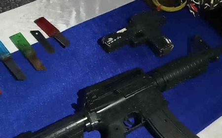 Razia Lapas Cirebon, Petugas Temukan Pistol Mainan