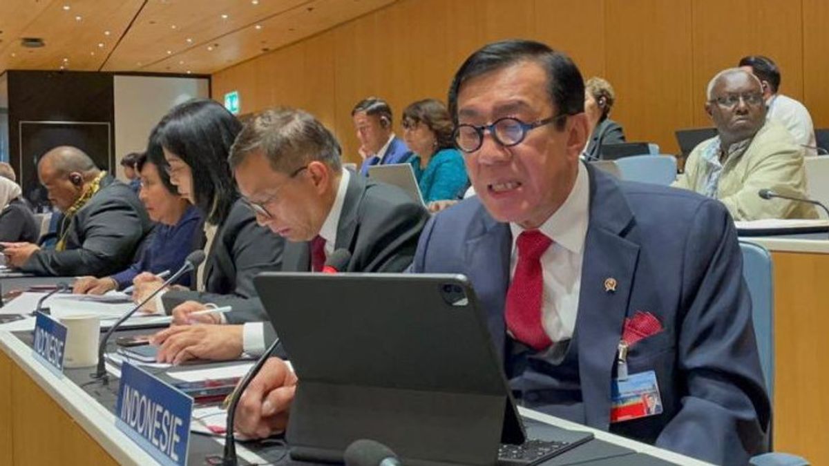 Attending WIPO In Switzerland, Menkumham Says Indonesia Signs Agreement For Establishment Of Intellectual Property Training Center