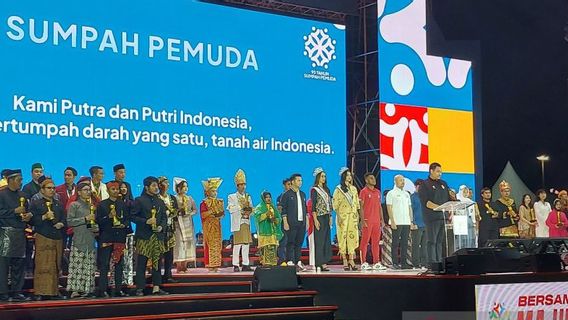 Kemenpora Rayakan Hari Sumpah Pemuda dengan Festival Seni Budaya di Monas