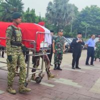 Diiringi Pasukan Kopassus, Jenazah Doni Monardo Tiba di TMP Kalibata