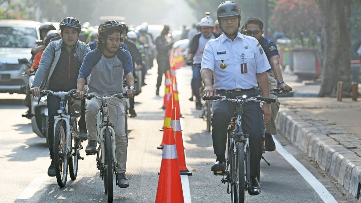 Bagaimana Hasil Evaluasi Jalur Sepeda Peninggalan Anies, Ditanyain PKS Nih?