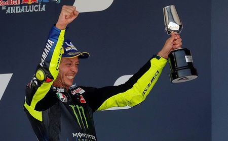 Rossi Bidik Podium Kelas Premier ke-200 Pekan Ini