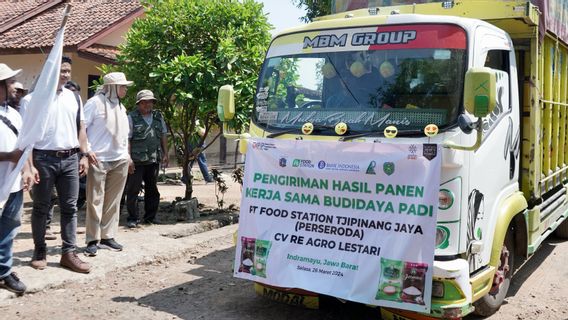 Jaga Ketersediaan Pasokan, Food Station Panen Bersama Program Kemitraan Budidaya di Indramayu