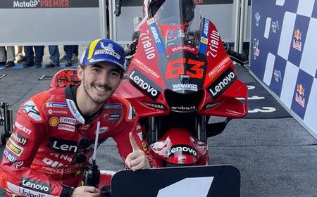 Kualifikasi MotoGP Prancis: Francesco Bagnaia Raih Pole Position, Fabio Quartararo Posisi 4, Marc Marquez Ke-10