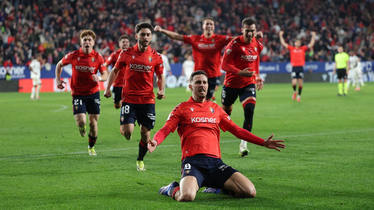 Real Madrid battu par Osasuna grâce à un but de Raul Garcia à la dernière minute