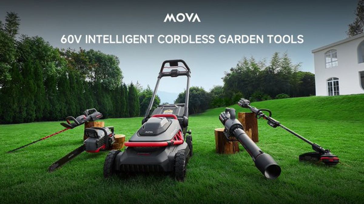 MOVA Introduces 60V Smart Wireless Garden Equipment at CES 2026