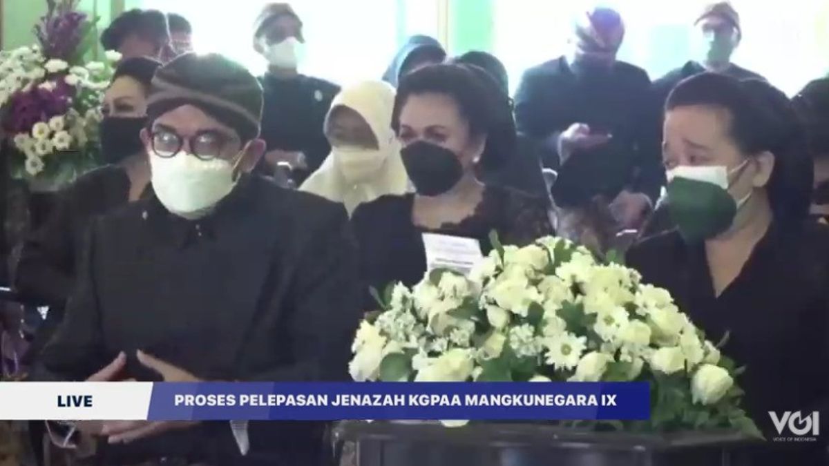 VIDEO EKSKLUSIF, Prosesi Pemakaman Raja Pura Mangkunegaran KGPAA Mangkunegara IX 