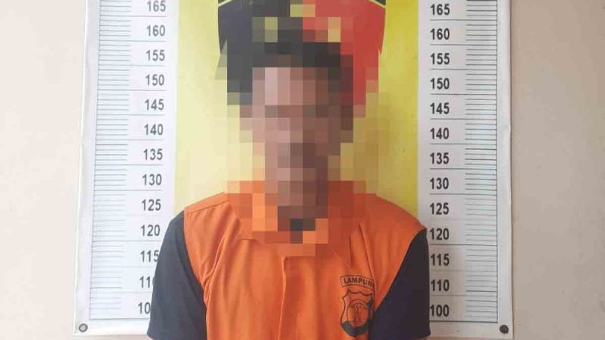 A Man Molested His 12-year-old Neighbor In South Lampung Arrested