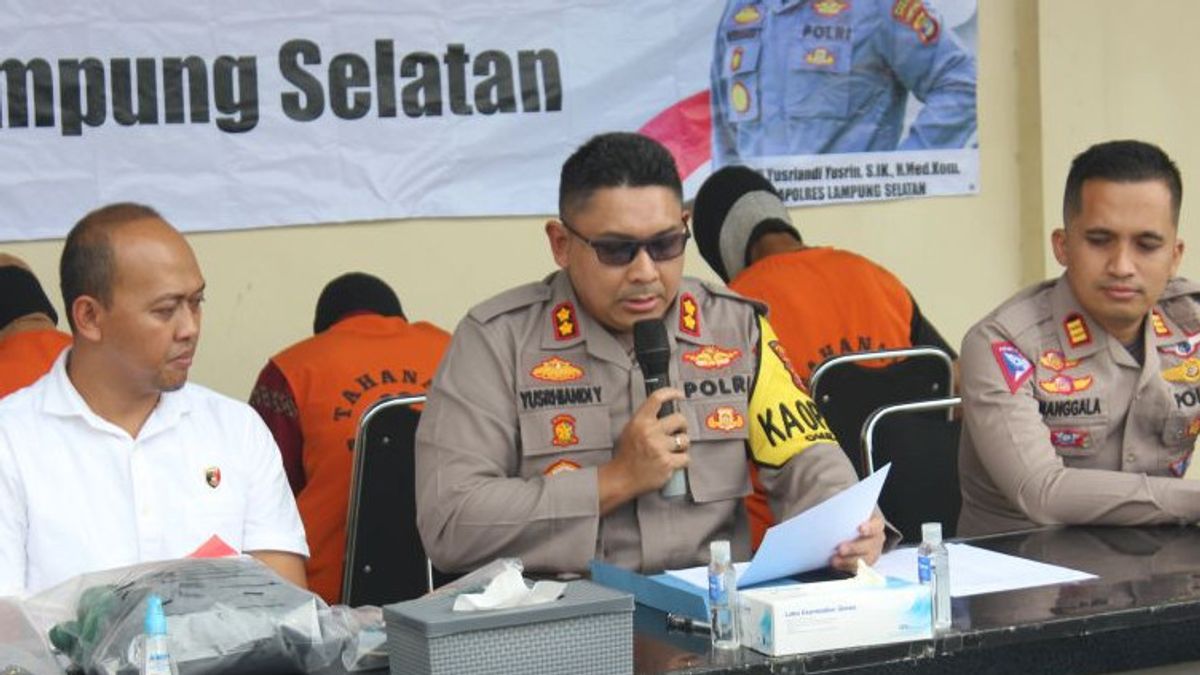 La police fixe un suspect de maltraitance de Santri à mort à Kalianda Lampung
