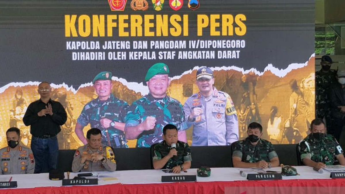 KSAD Dudung Beri Penghargaan untuk Kapolrestabes Semarang dan Dandim yang Ungkap Penembakan Istri Anggota TNI