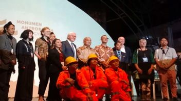 Berita DIY: Presiden Jerman Kunjungi Pameran Proyek Monumen Antroposen Yogyakarta